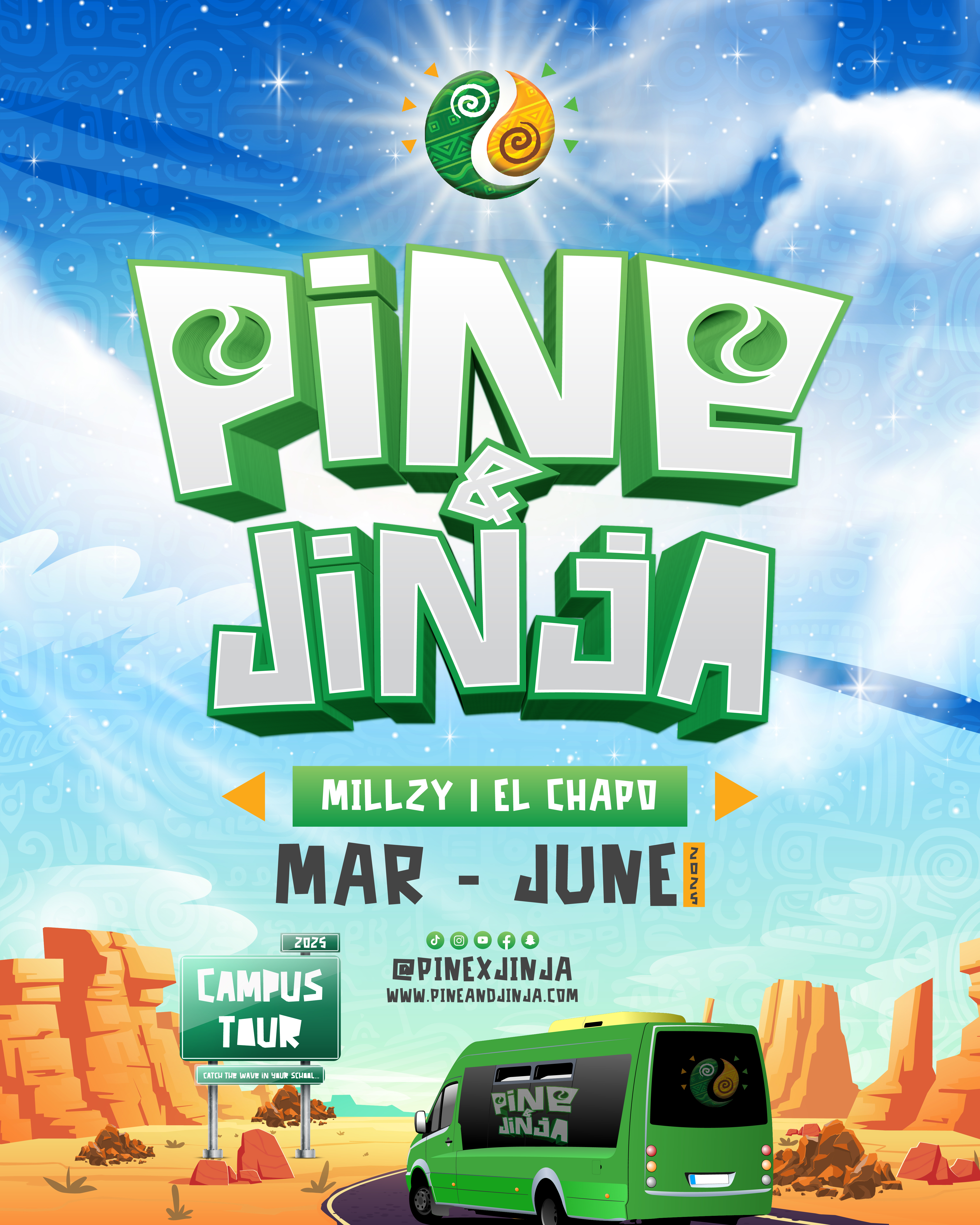 Pine & Jinja Mini Fest (Block Party)